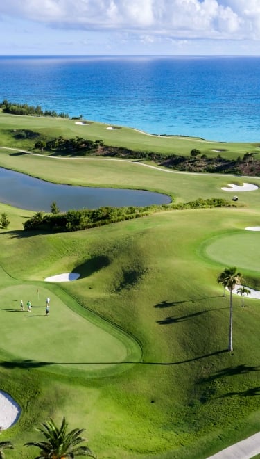 Aerial view of Port Royal Golf Course
